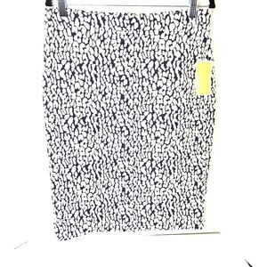 Michael Kors Cotton Blend Pencil Skirt. Blue. Size Medium. Classy